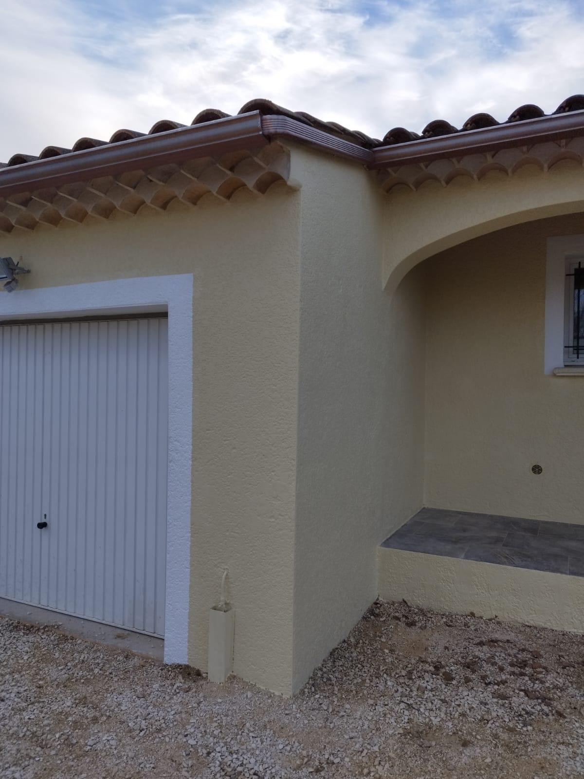 Après travaux à Barjac : maison rénovée
