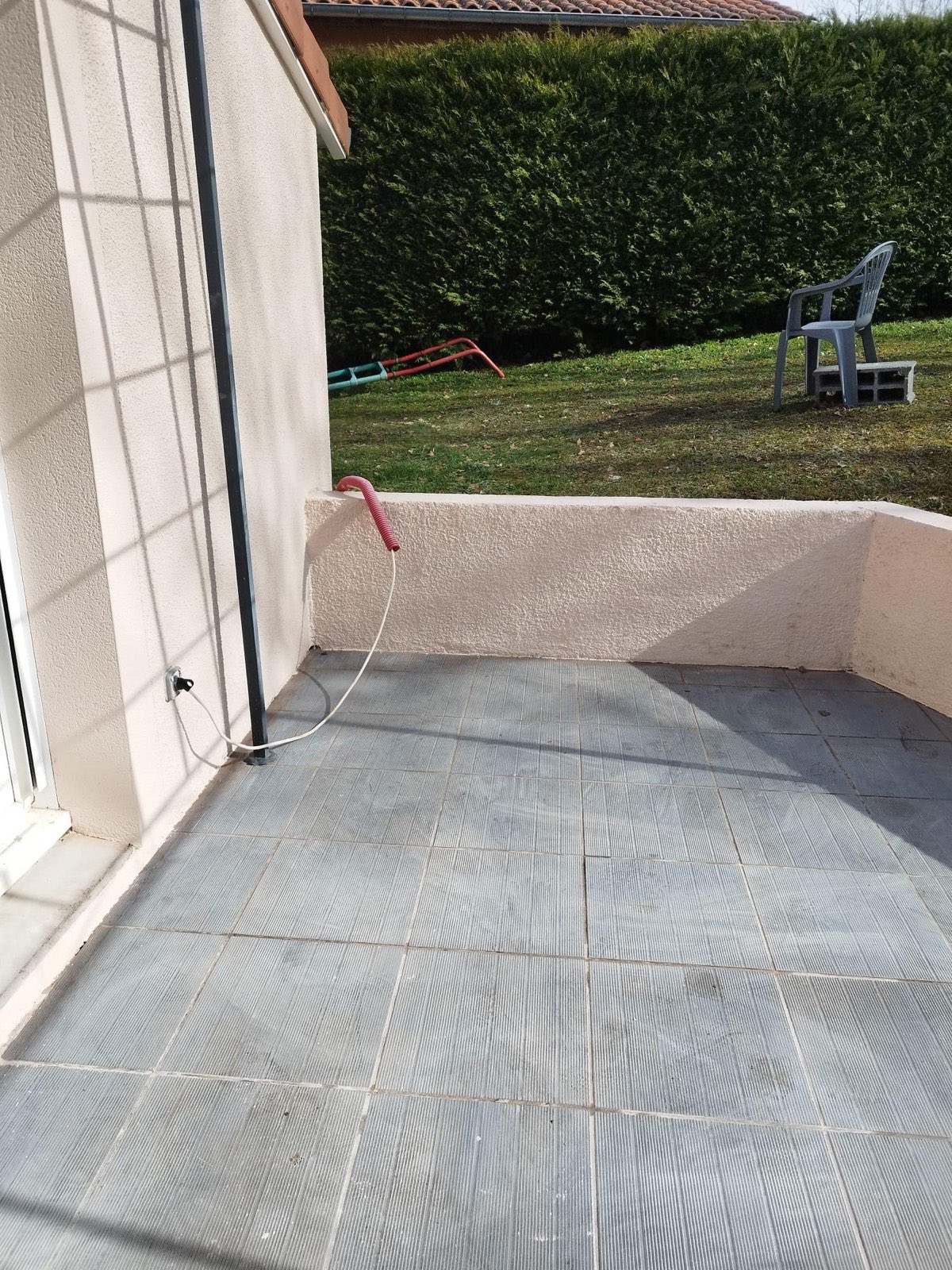 Terrasse remise à neuf